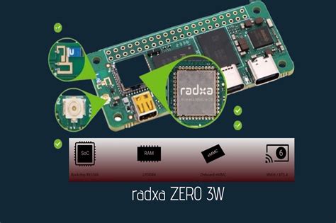 Radxa ZERO 3W A Tiny Powerful SBC For IoT Edge Computing And More