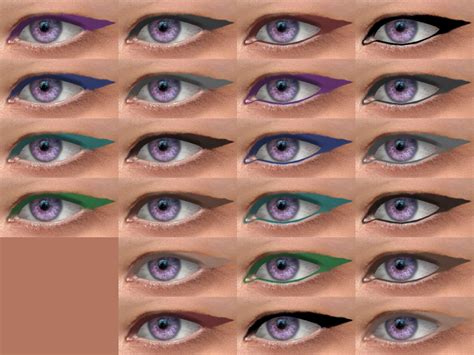 The Sims Resource Spike Eyeliner Hq