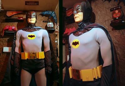 Batman Wallpaper Media: Wally's 1966 ADAM WEST BATMAN Costume Display