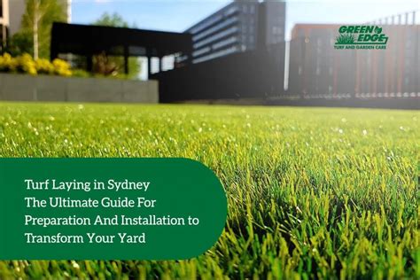 Turf Laying Sydney The Ultimate Guide For Preparation And Installation