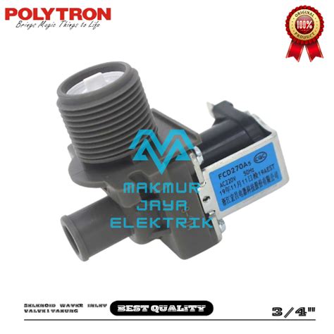 Polytron Selenoid Water Inlet Valve Mesin Cuci Tabung Polytron