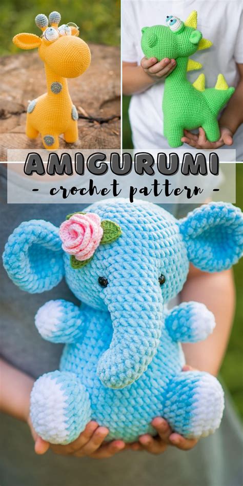 Step By Step Easy Crochet Animal Patterns For Beginners