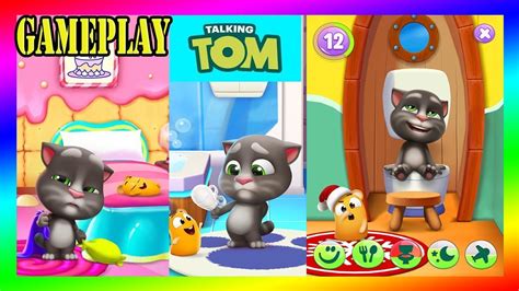 My Talking Tom Android Gameplay Talking Tom And Friends 14 Youtube