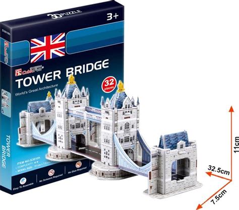 D Puzzel Tower Bridge Dlg Bol