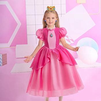 Deluxe Womens Super Mario Princess Peach Costume 58 OFF