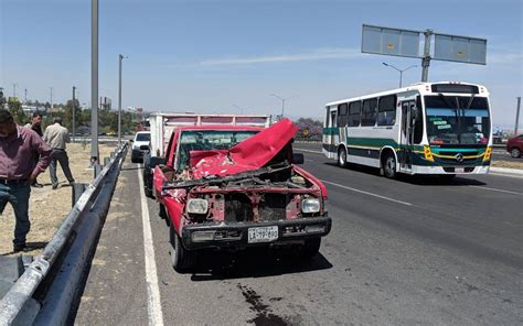 Choque Por Alcance En La Diario De Quer Taro Noticias Locales