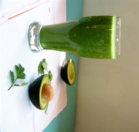 Tropical Cilantro Smoothie Nourish The Budding Lotus