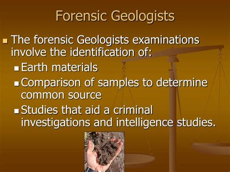 Ppt Soil And Forensic Geology Powerpoint Presentation Free Download