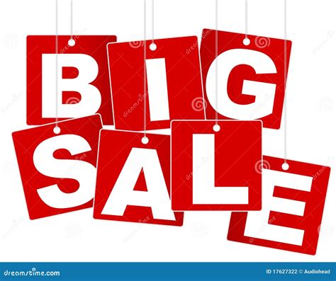 Big Sale Sign Stock Photography Image 17627322