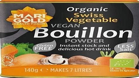 Marigold Swiss Vegetable Vegan Bouillon Powder 140g Uk Grocery