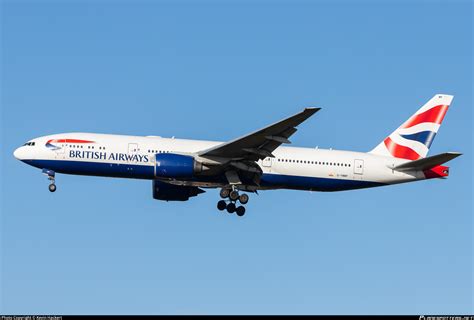 G YMMP British Airways Boeing 777 236 ER Photo By Kevin Hackert ID