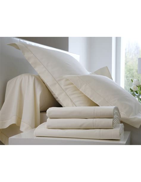 DRAP PLAT BLANC DES VOSGES PERCALE NOUGAT