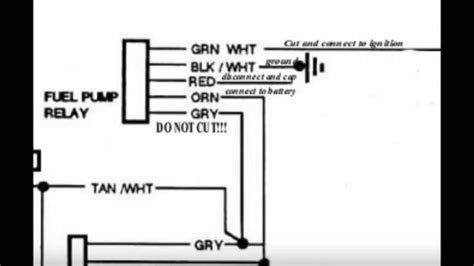 Fuel Pump Wiring Diagram 1988 Chevy Truck