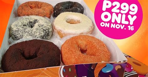 Manila Shopper Dunkin Donuts Premium Donuts Promo Nov