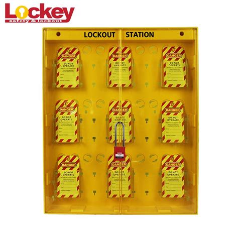 China Combined Safety Osha Lockout Tagout Kit Station Lg Factory And