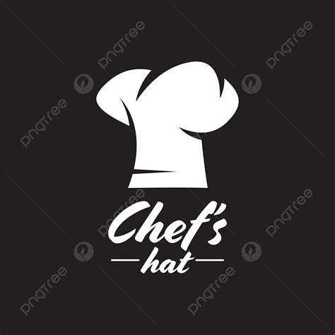 Gambar Topi Chef Desain Grafis Vektor Terisolasi Topi Koki Clipart