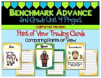 Benchmark Advance 3rd Grade Unit 4 Point Of View Project Benchmark