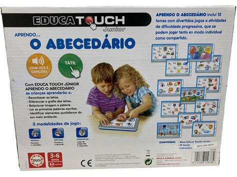 Acheter Educa Touch Junior Aprendo O Abeced Rio Portugu S Educa