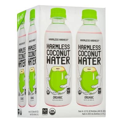 Harmless Harvest Organic Coconut Water Ct Fl Oz Target