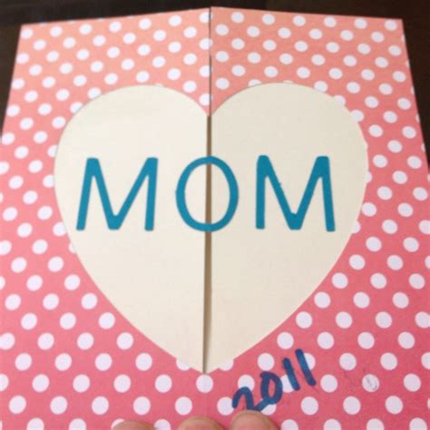 DIY Mother's Day card | Mother's day diy, Diy cards, Mothers day cards