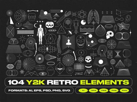 Y2k Retro Elements Pack By Parisa On Dribbble