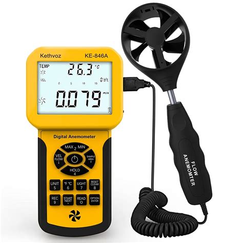 Kethvoz Digital Hvac Anemometer For Measuring Air India Ubuy