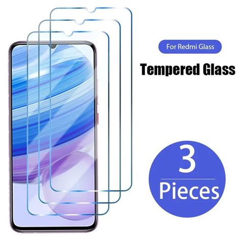 3PCS Lot Tempered Glass For Redmi Note 9 10 Pro 9S 9T 10 Screen