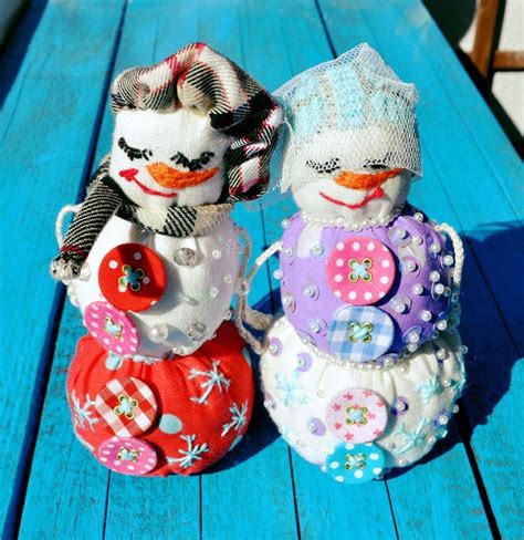 Christmas Snowman Snowman Decorations Collectible Ornament - Etsy