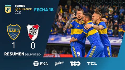 Torneobinance Fecha 18 Resumen De Boca River Youtube