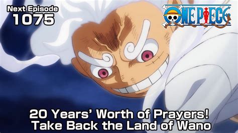 ONE PIECE Episode1075 Teaser 20 Years Worth Of Prayers Take Back The