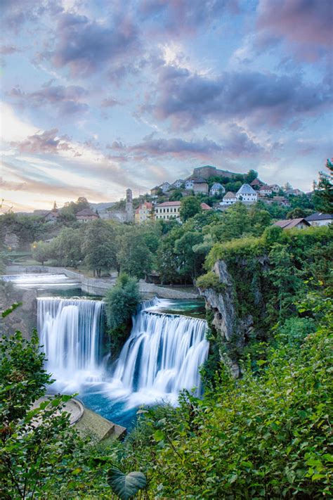 THE TRAVEL GURU — The Beautiful Jajce Fortress at Jajce,...