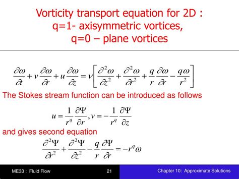 Ppt The Vorticity Equation And Its Applications Powerpoint