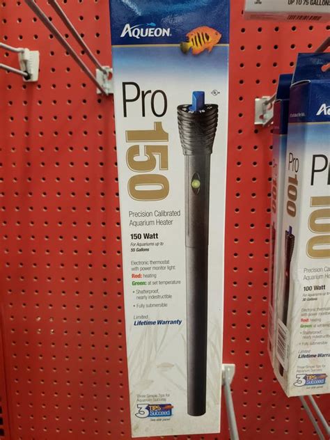 Aqueon Pro Submersible Aquarium Heater Watts Petco