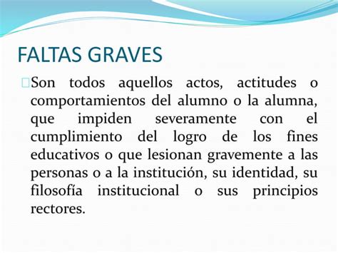 Manual De Convivencia Esolar Ppt