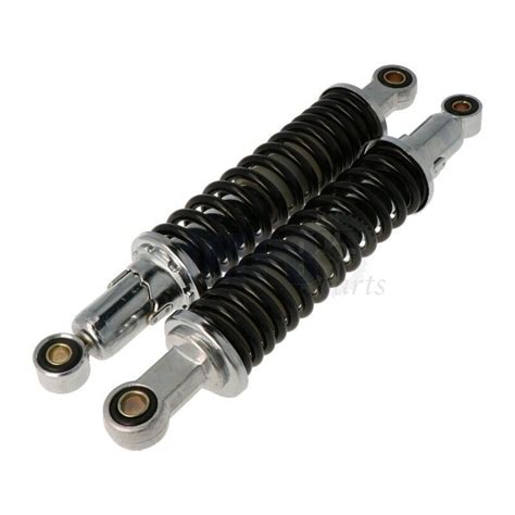 Shock Absorbers Black Chrome Mm Honda Jmpb Parts