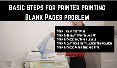 Printer Printing Blank Pages How To Fix It