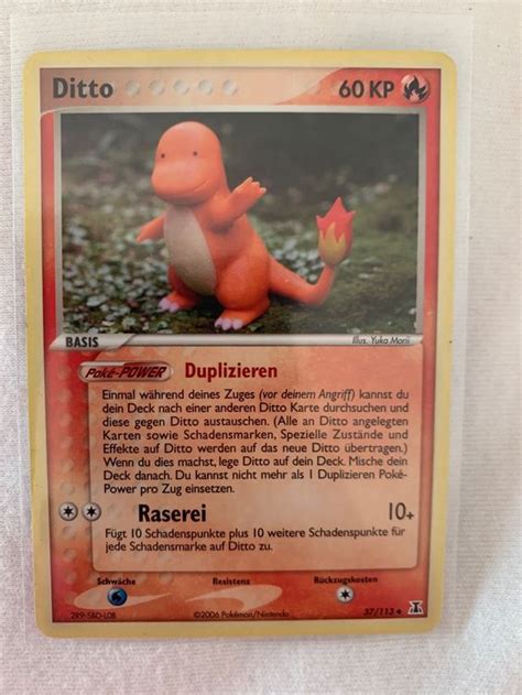 Pokemon Ditto Glumanda Kaufen Auf Ricardo