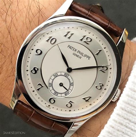 Patek Philippe [New] 5196 P Calatrava Platinum In Holy See (Vatican ...