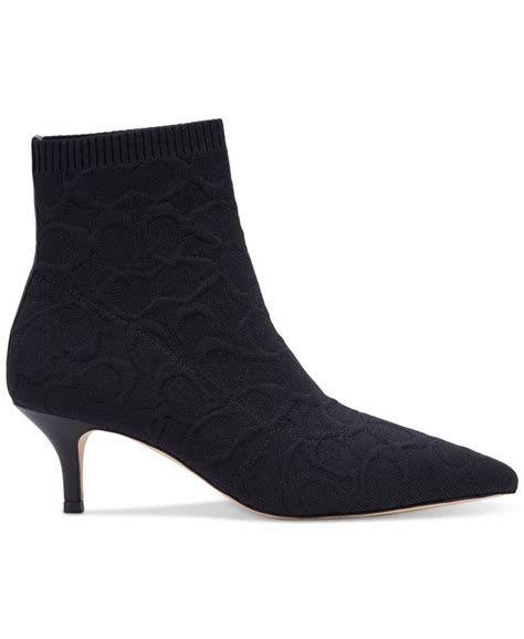 Coach Womens Jade Knit Sock Booties Macys