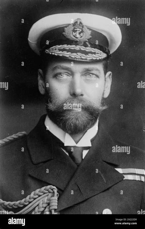 King George Of England In Uniform Rotary Photo 1911 Stock Photo Alamy