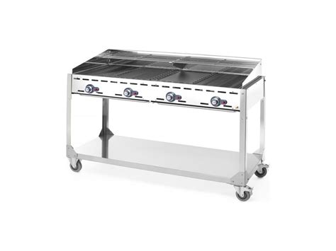 Hendi Green Fire Gasgrill Mit 4 Brennern Und Rollengestell Konkursv