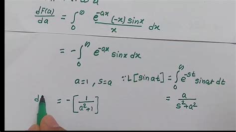 Differentiation Under The Integral Sign Leibnitz Rule Examples