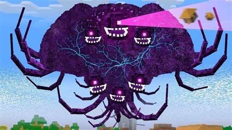 Wither Storm 2 In 1 Fusion Huge Boss In Minecraft YouTube