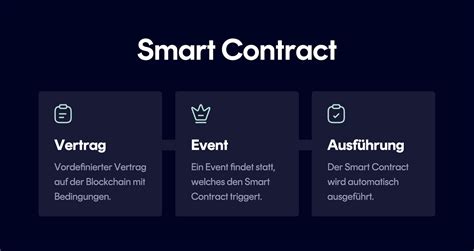 Smart Contracts Definition Erklärung Und Beispiele