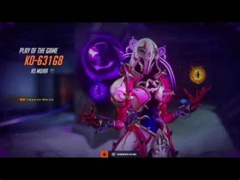 Overwatch Cosmic Chaos Ancient Caller Moira Play Of The Game Youtube