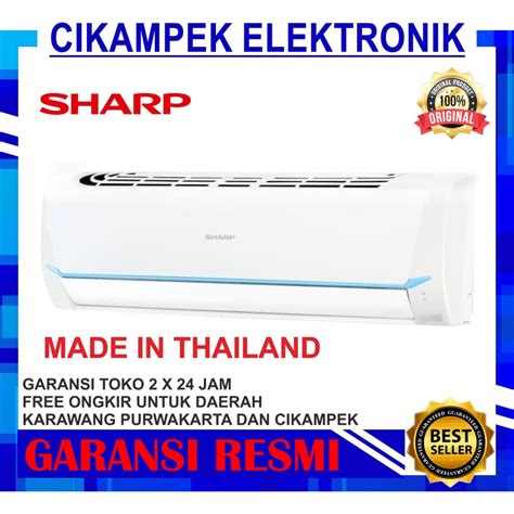 Jual AC SHARP AH A9SAY 1PK THAILAND R32 NEW GARANSI RESMI Shopee