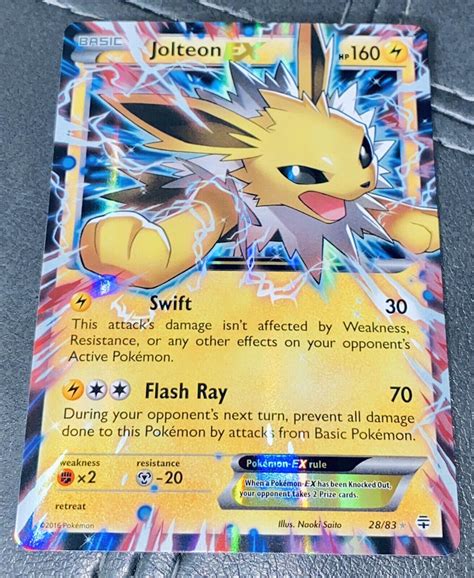 Mavin Jolteon Ex 2883 Ultra Rare Holo Generations Set Tcg