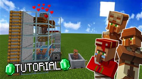 Como Fazer Uma Farm De Villager Muito Simples No Minecraft Pe Mcpe