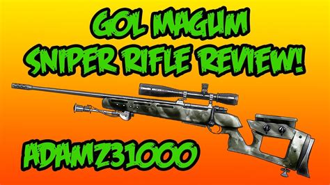 Battlefield Gol Magnum Sniper Rifle Review Youtube