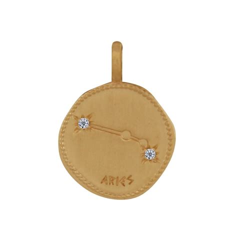 Pendentif Plaqu Or Constellation B Lier Et Strass Les Poulettes Maty